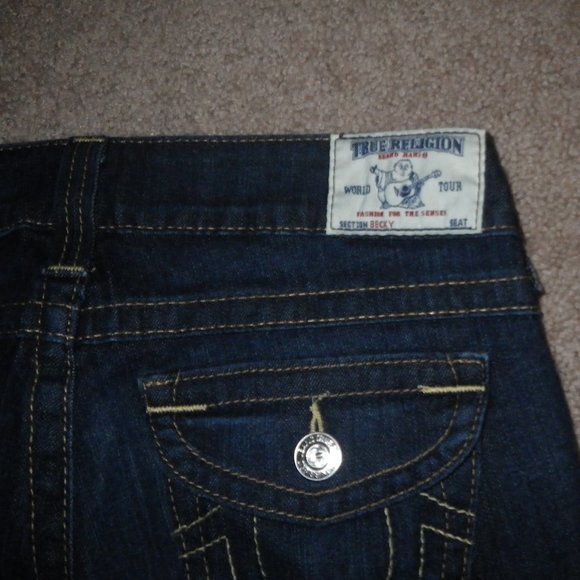 True Religion Becky Jeans, Sz 27 Wmns - Picture 4 of 5